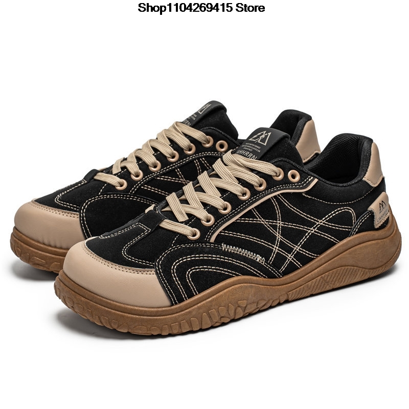 Wide Toe Box Running Sneakers - รองเท้าลำลองผู้ชาย หัวรองเท้ากว้าง รองเท้าวิ่งน้ำหนักเบาสำหรับกิจกรรมกลางแจ้ง กันลื่น นุ่มสบาย แฟชั่น