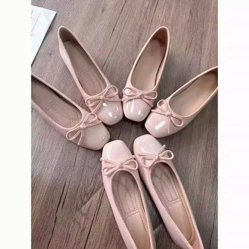 รองเท้าบัลเล่ต์ผู้หญิง หัวเหลี - Heels บทวิจารณ์และราคา