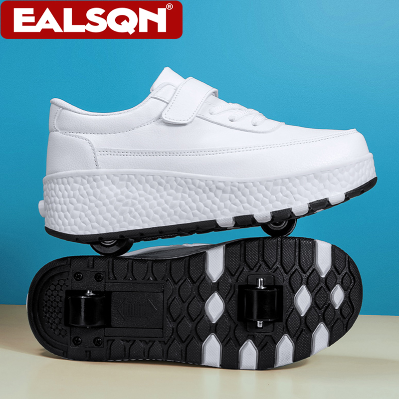 รองเท้าสเก็ตล้อคู่สำหรับเด็ก แ - Sneakers บทวิจารณ์และราคา