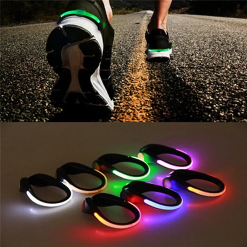 2024 รองเท้าส่องสว่างคลิปแสงกล - Reflective Night Running Shoes บทวิจารณ์และราคา