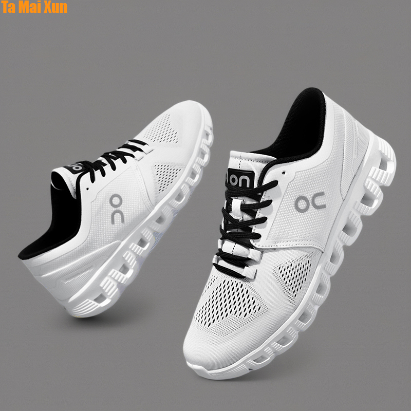 รองเท้าผ้าใบผู้ชายรุ่นใหม่ของแ - Reflective Night Running Shoes บทวิจารณ์และราคา