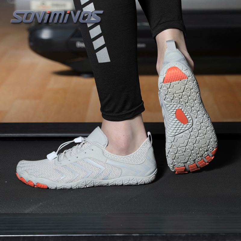 รองเท้าวิ่งเทรลสำหรับผู้ชาย ดี - Wide Toe Box Running Sneakers บทวิจารณ์และราคา