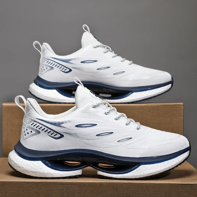 ผู้ชายตาข่ายBreathable Running - Waterproof Goretex Running Shoes บทวิจารณ์และราคา
